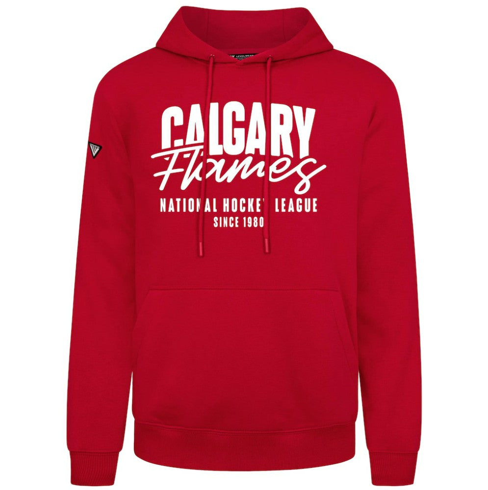 Calgary Flames Levelwear Podium Response Pullover Hoodie