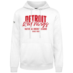 Detroit Red Wings Levelwear Podium Response Pullover Hoodie