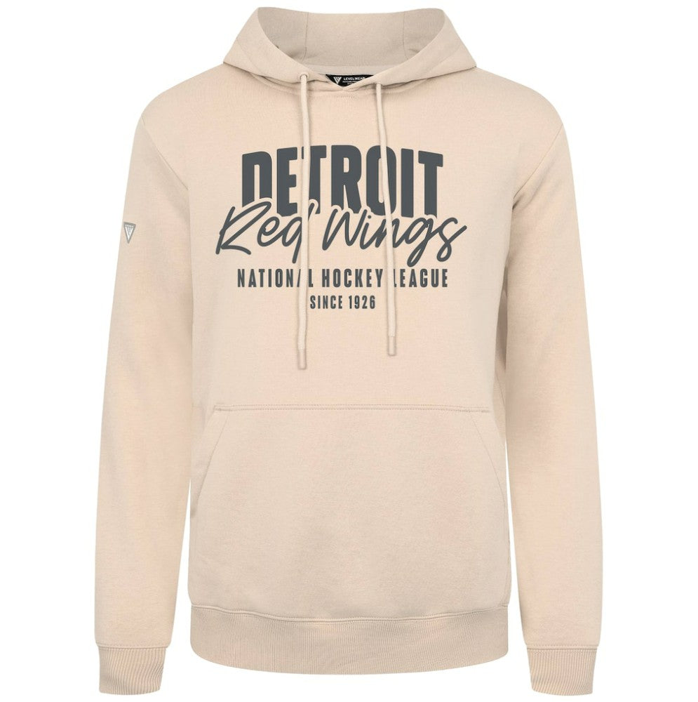 Detroit Red Wings Levelwear Podium Response Pullover Hoodie
