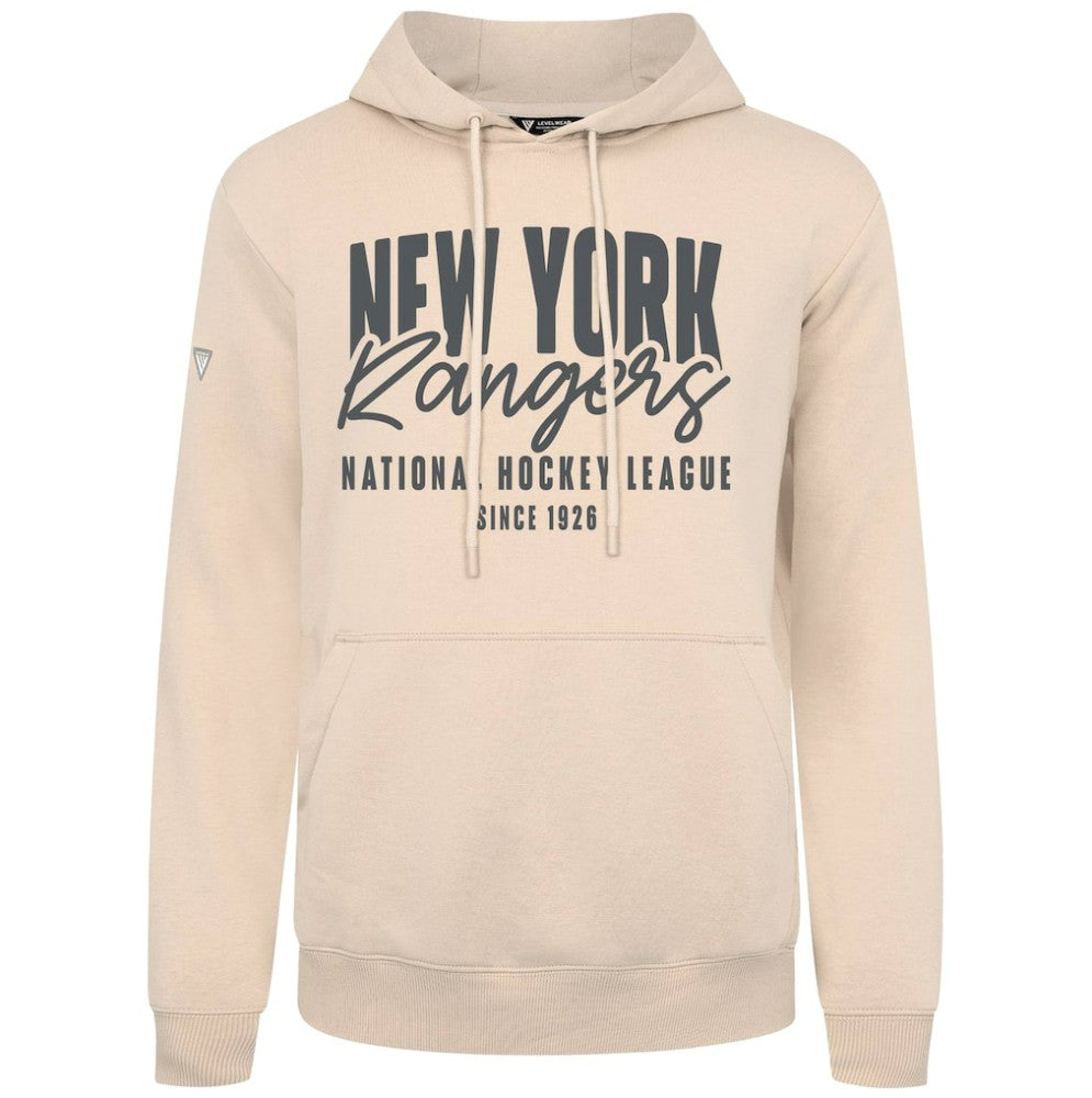 New York Rangers Levelwear Podium Response Pullover Hoodie