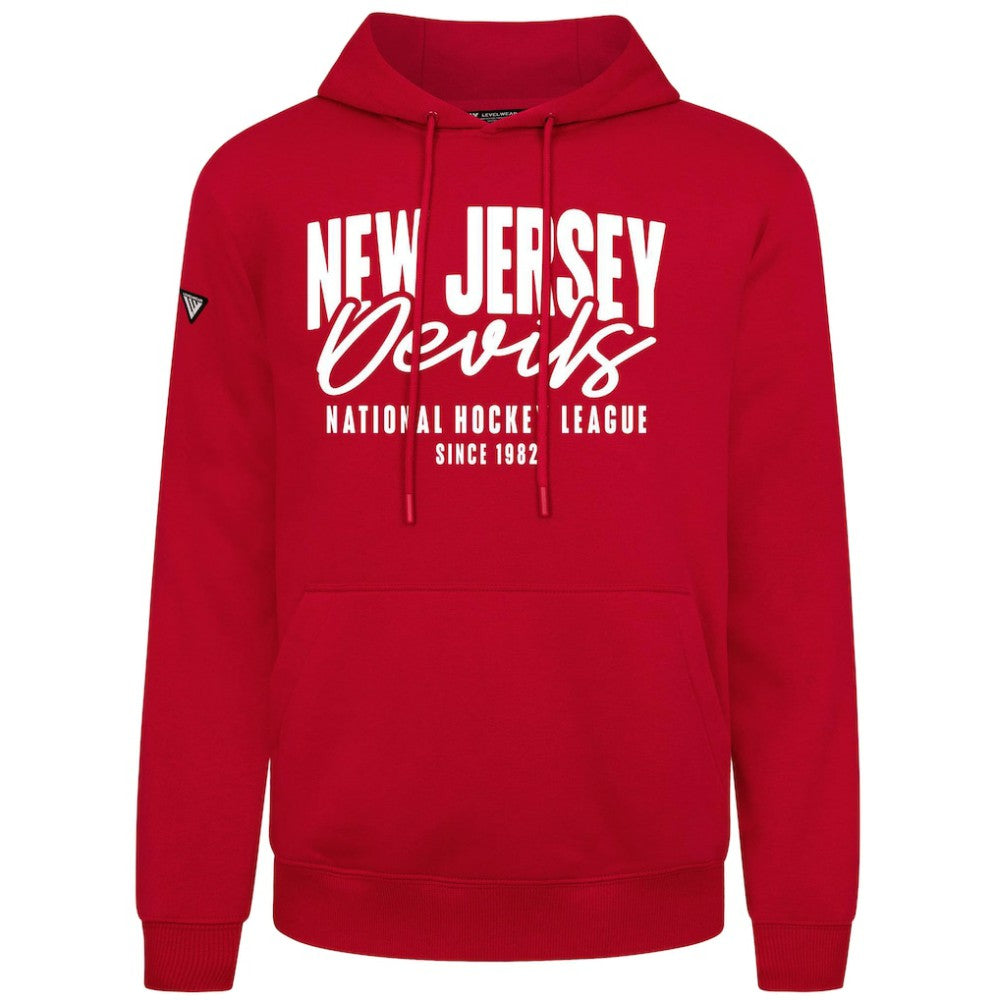 New Jersey Devils Levelwear Podium Response Pullover Hoodie