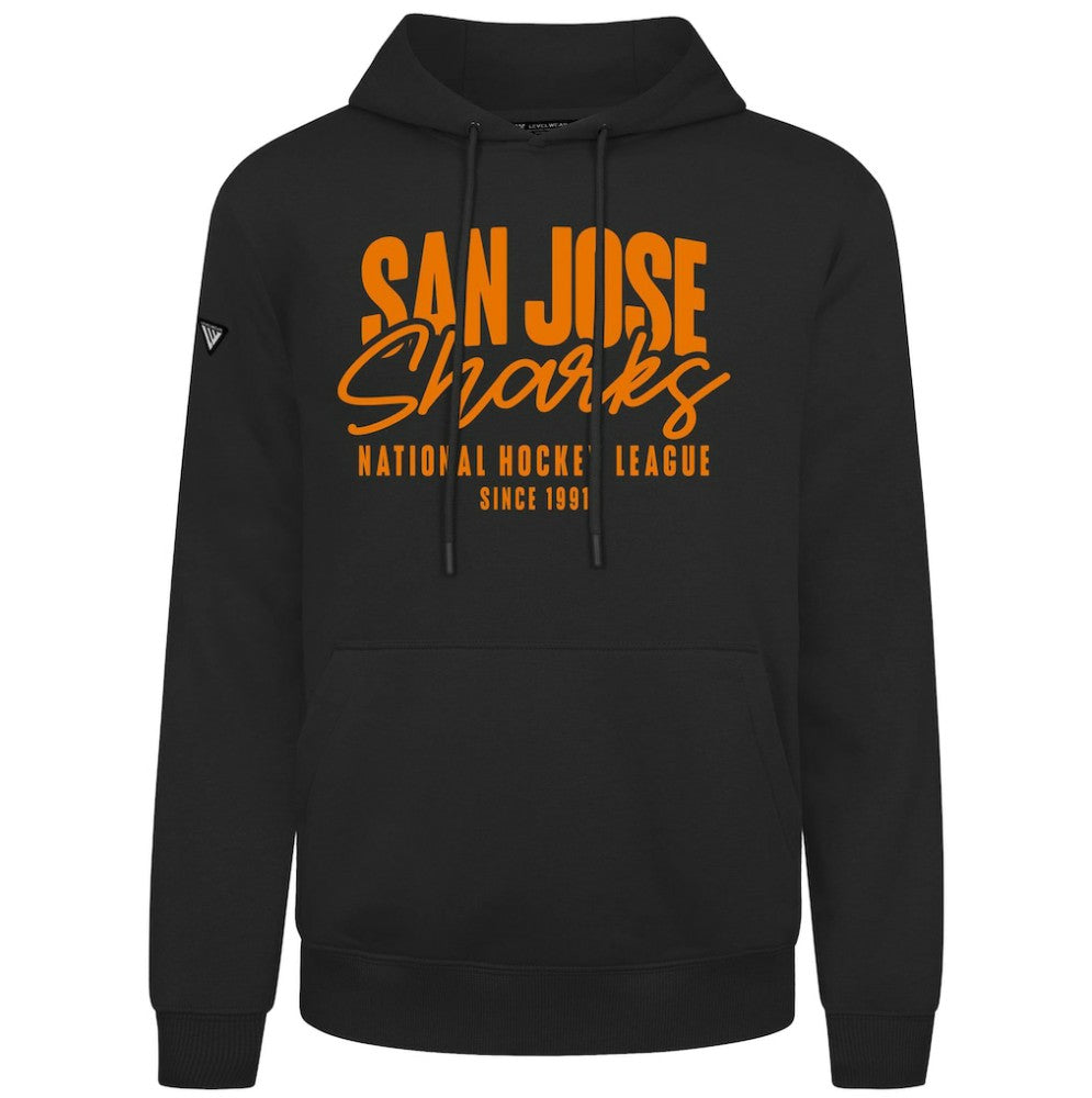 San Jose Sharks Levelwear Podium Response Pullover Hoodie