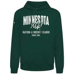Minnesota Wild Levelwear Podium Response Pullover Hoodie