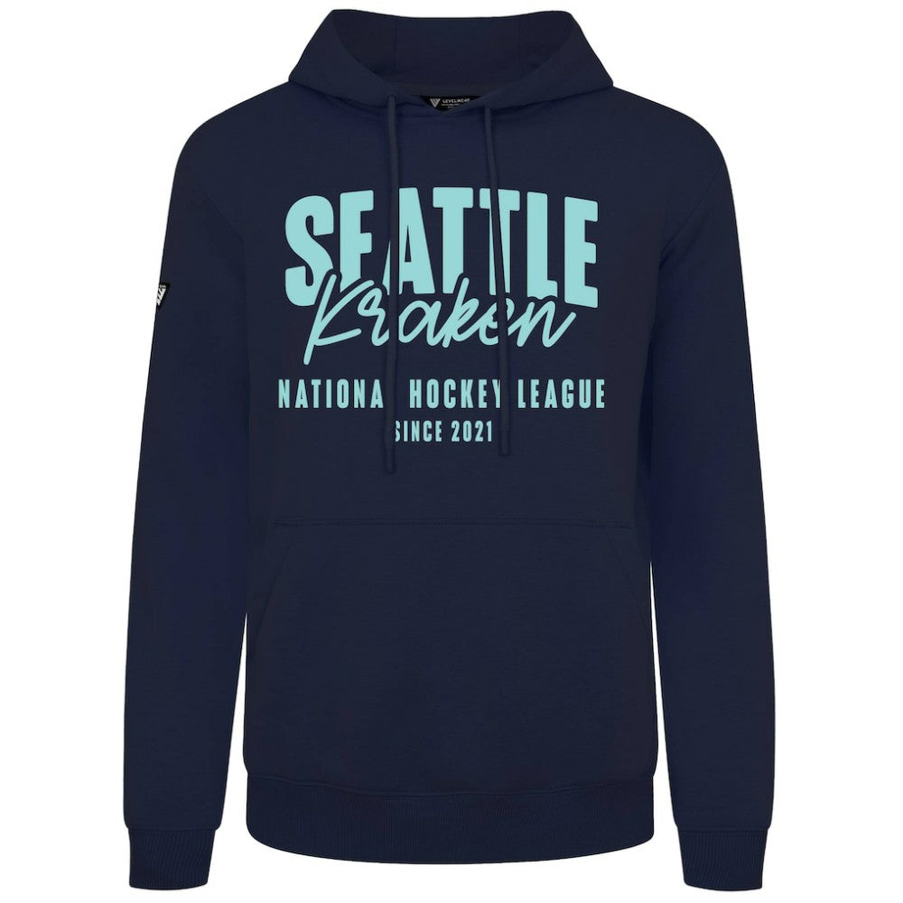 Seattle Kraken Levelwear Podium Response Pullover Hoodie