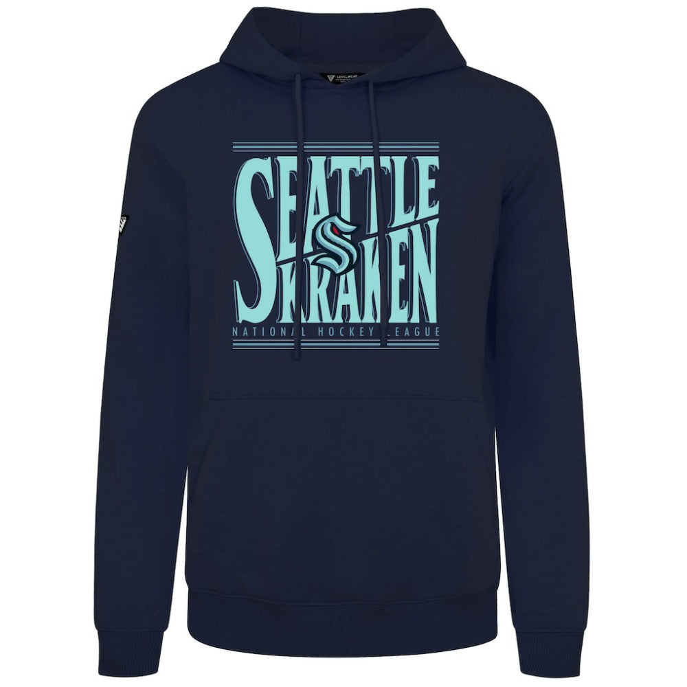 Seattle Kraken Levelwear Podium Powerhouse Pullover Hoodie