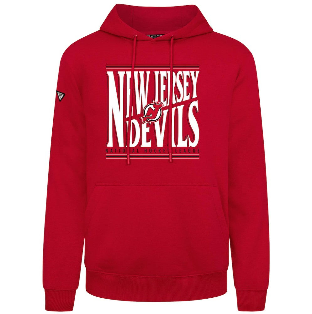 New Jersey Devils Levelwear Podium Powerhouse Pullover Hoodie