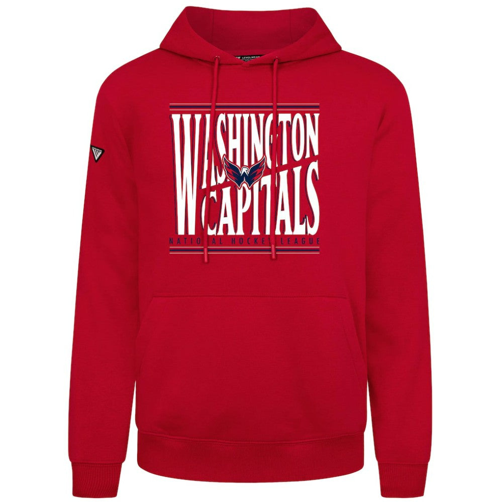 Washington Capitals Levelwear Podium Powerhouse Pullover Hoodie