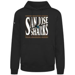 San Jose Sharks Levelwear Podium Powerhouse Pullover Hoodie