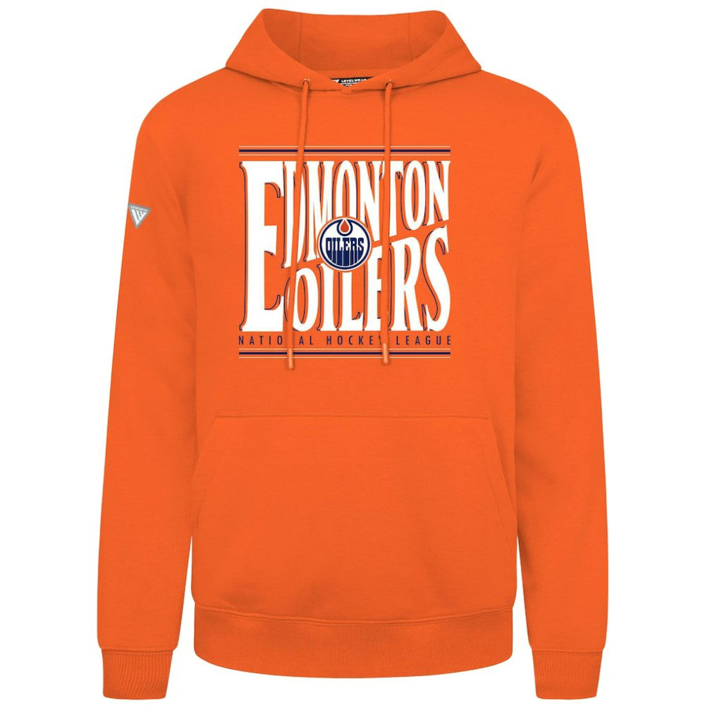 Edmonton Oilers Levelwear Podium Powerhouse Pullover Hoodie