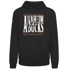 Anaheim Ducks Levelwear Podium Powerhouse Pullover Hoodie