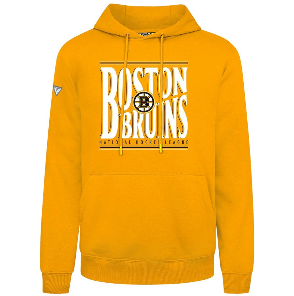 Boston Bruins Levelwear Podium Powerhouse Pullover Hoodie