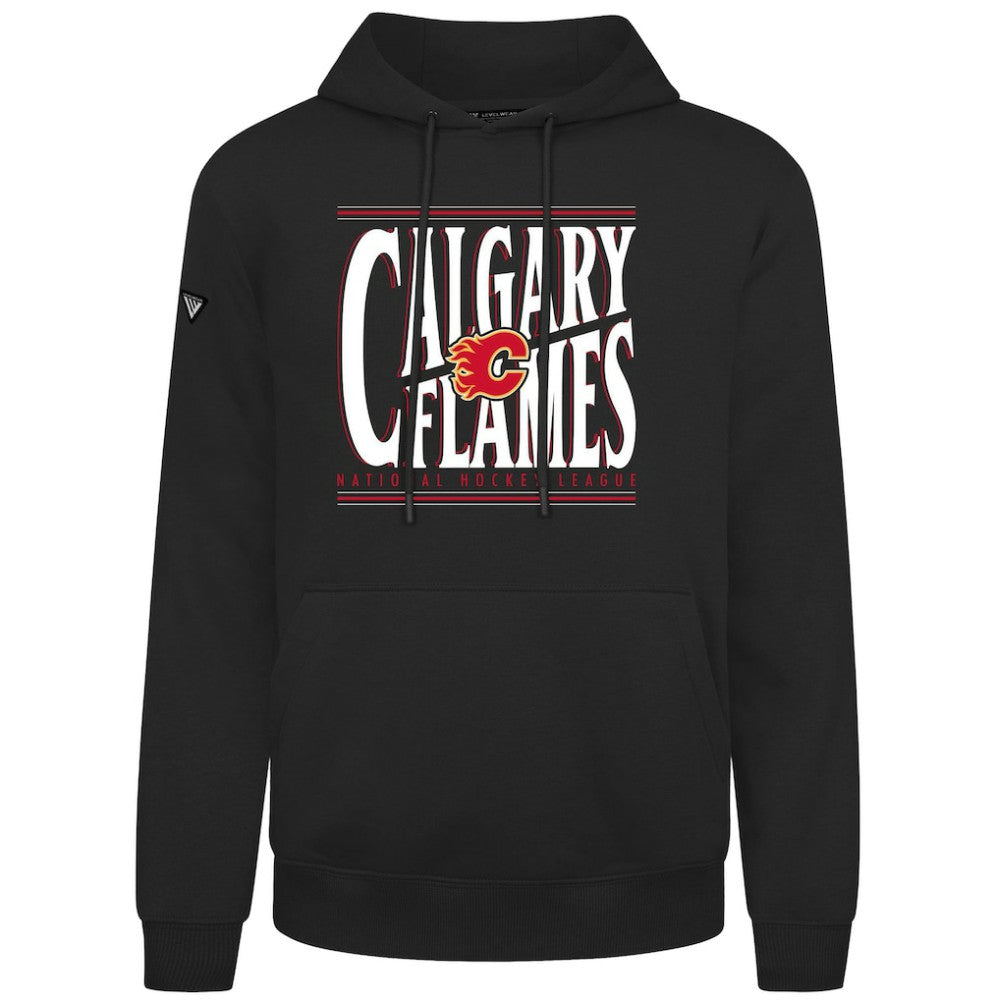 Calgary Flames Levelwear Podium Powerhouse Pullover Hoodie