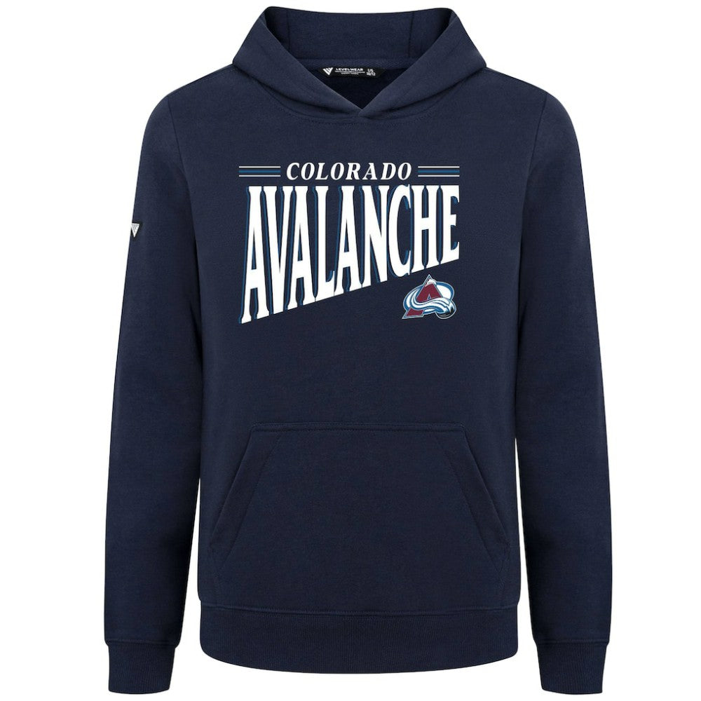 Colorado Avalanche Levelwear Youth Jr Podium Tally Pullover Hoodie