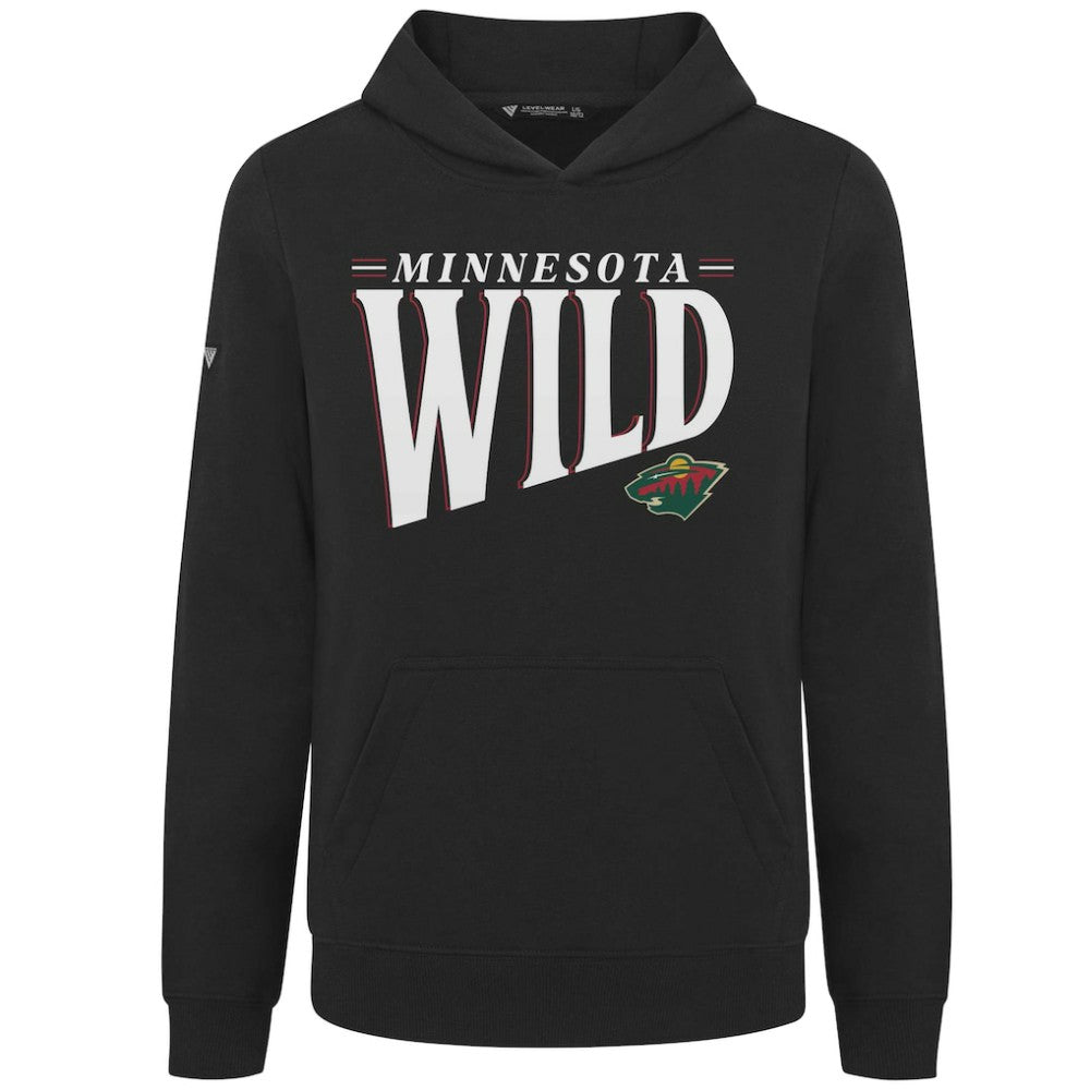 Minnesota Wild Levelwear Youth Jr Podium Tally Pullover Hoodie