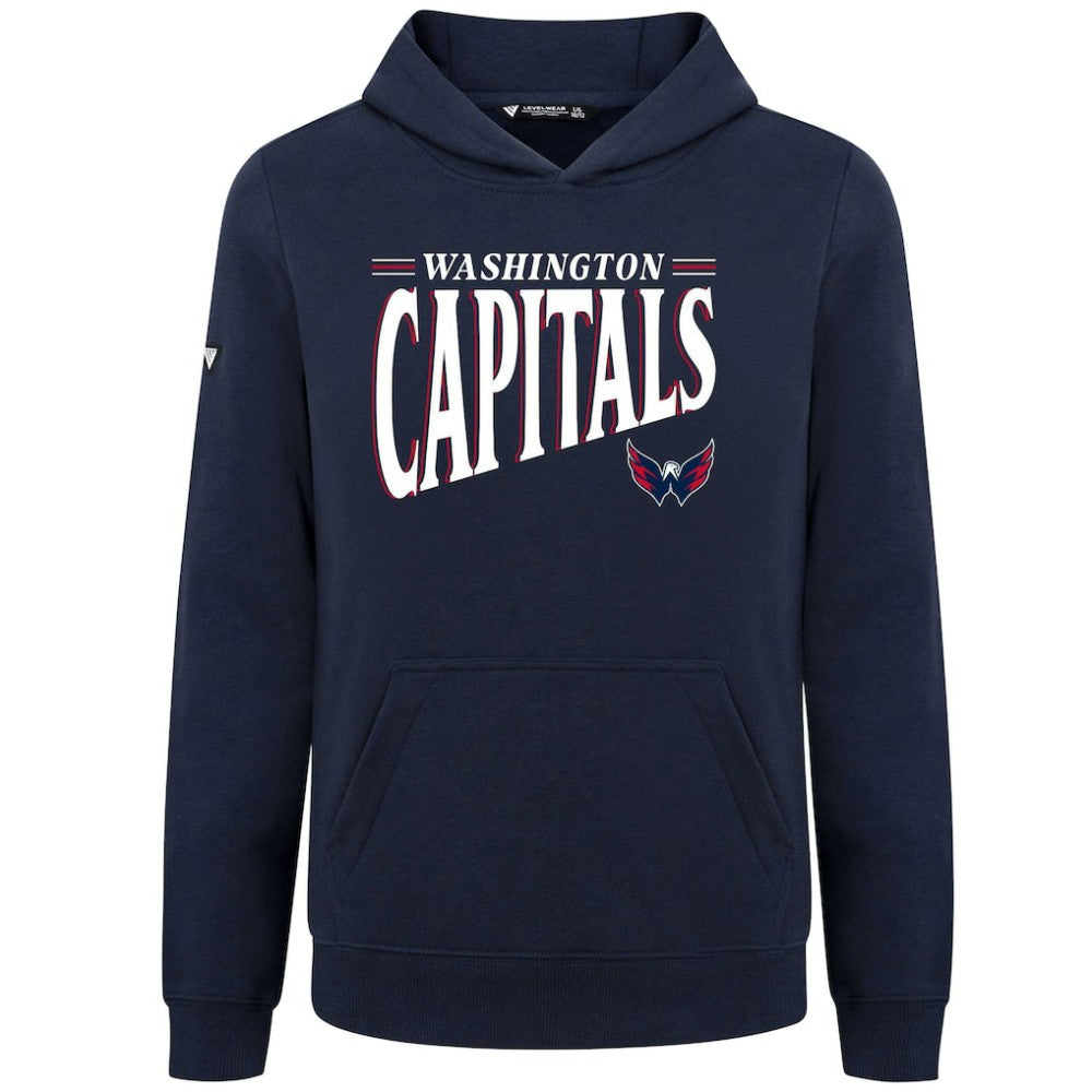 Washington Capitals Levelwear Youth Jr Podium Tally Pullover Hoodie