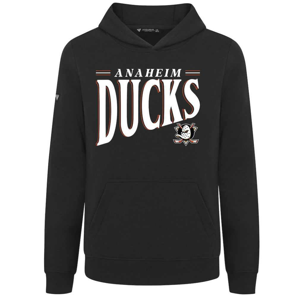 Anaheim Ducks Levelwear Youth Jr Podium Tally Pullover Hoodie
