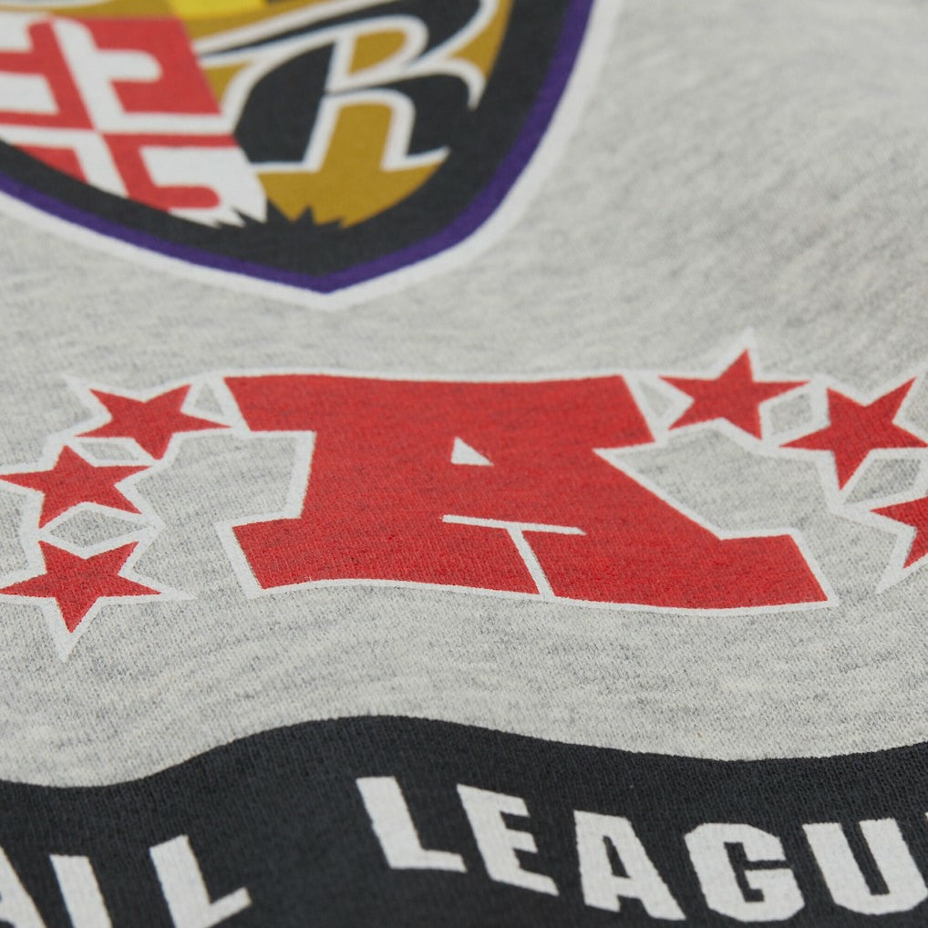 NFL Baltimore Ravens All Over Print Vintage Fleece Crewneck Sweatshirt