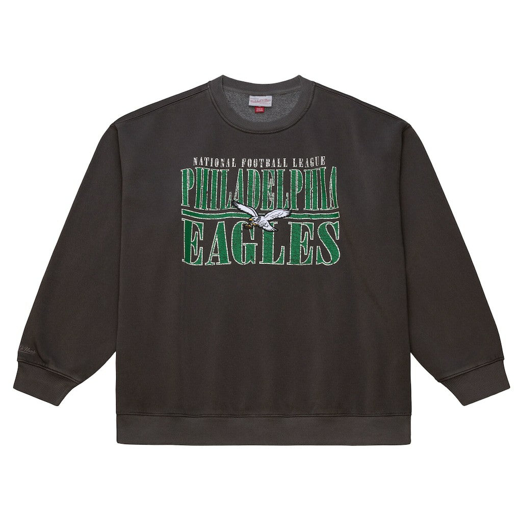 NFL Philadelphia Eagles Downtown Crew Vintage Logo Sweatshirt