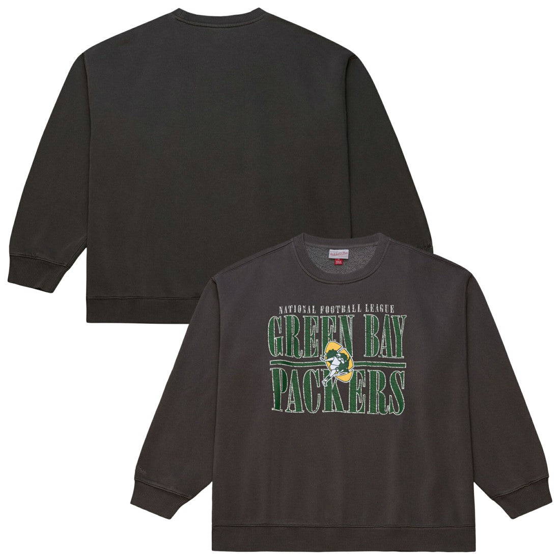 NFL Green Bay Packers Downtown Crew Vintage Logo Sweatshirt