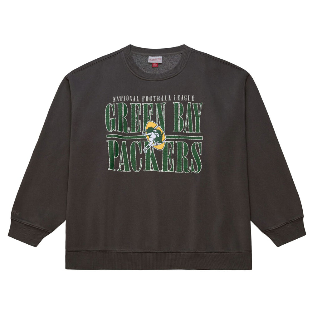 NFL Green Bay Packers Downtown Crew Vintage Logo Sweatshirt