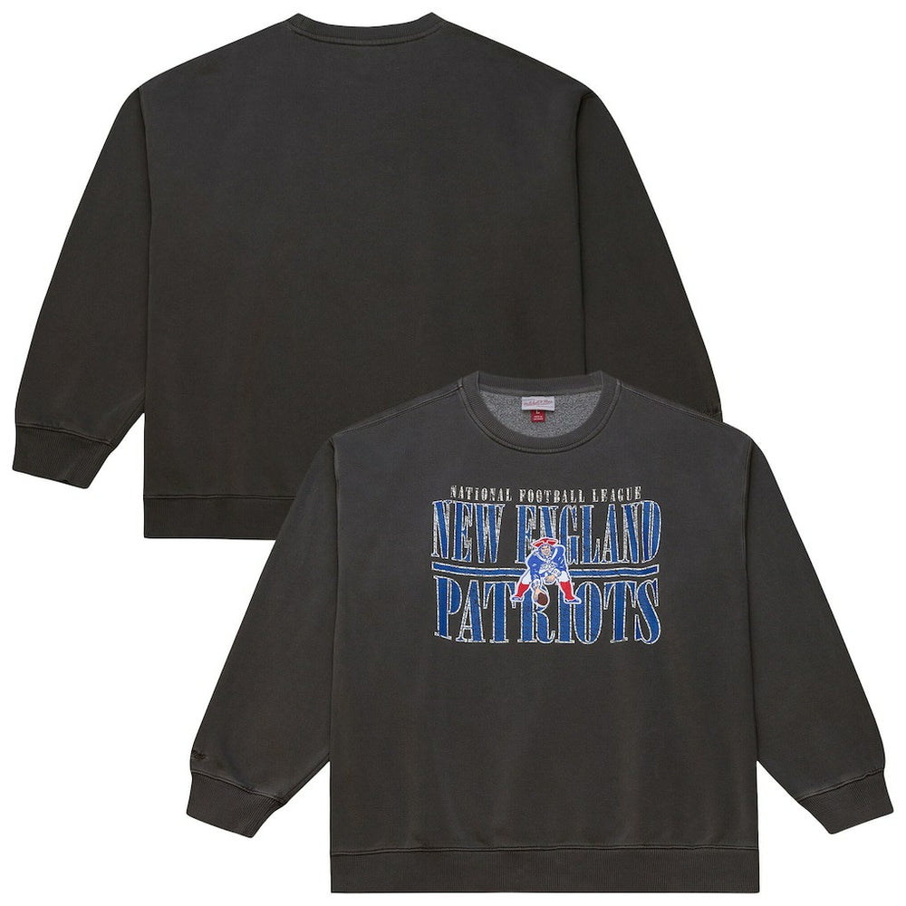 NFL New England Patriots Downtown Crew Vintage Logo Sweatshirt