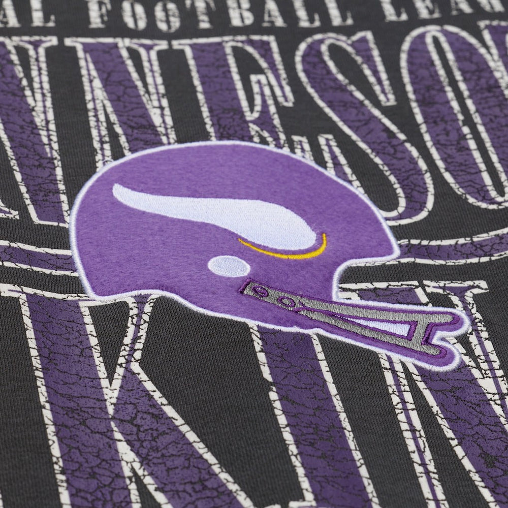 NFL Minnesota Vikings Downtown Crew Vintage Logo Sweatshirt