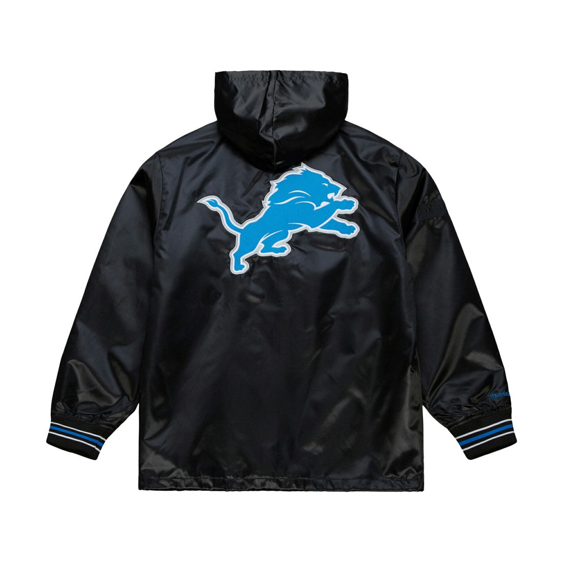 NFL Detroit Lions Downtown Satin Full-Snap Hooded Jacket