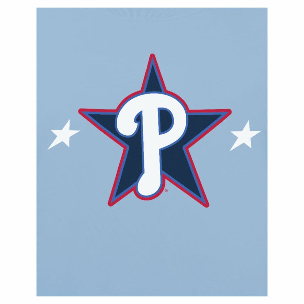 Philadelphia Phillies 2025 MLB All-Star Game Workout T-Shirt - Light Blue | New Era