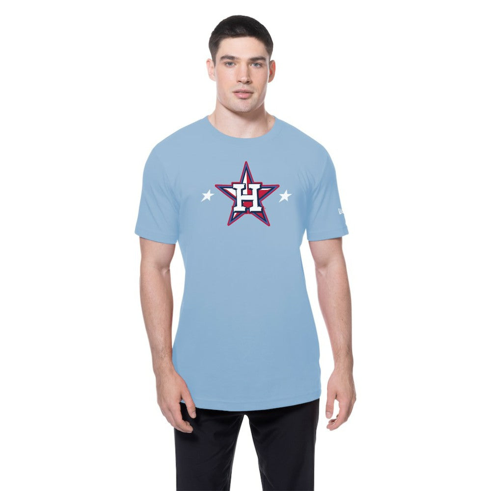 Houston Astros 2025 MLB All-Star Game Workout T-Shirt - Light Blue | New Era