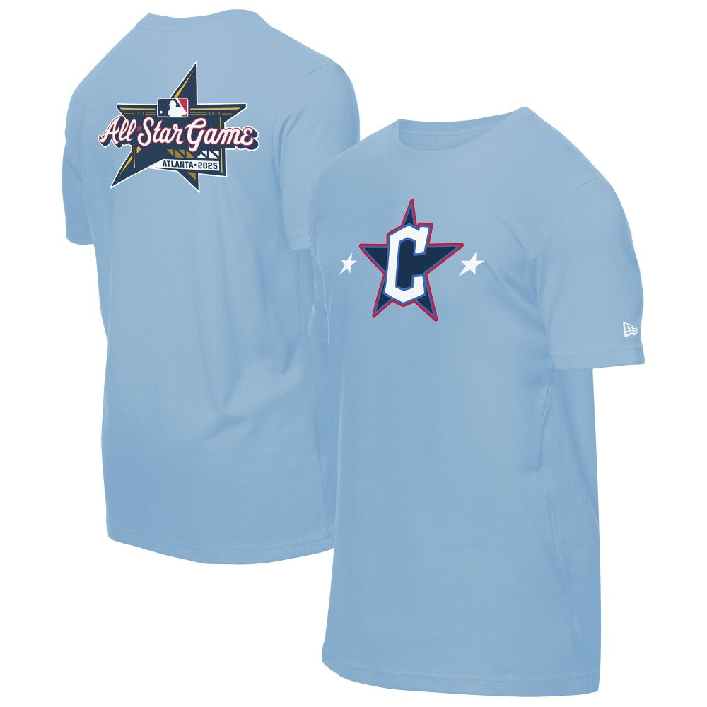 Cleveland Guardians 2025 MLB All-Star Game Workout T-Shirt - Light Blue | New Era