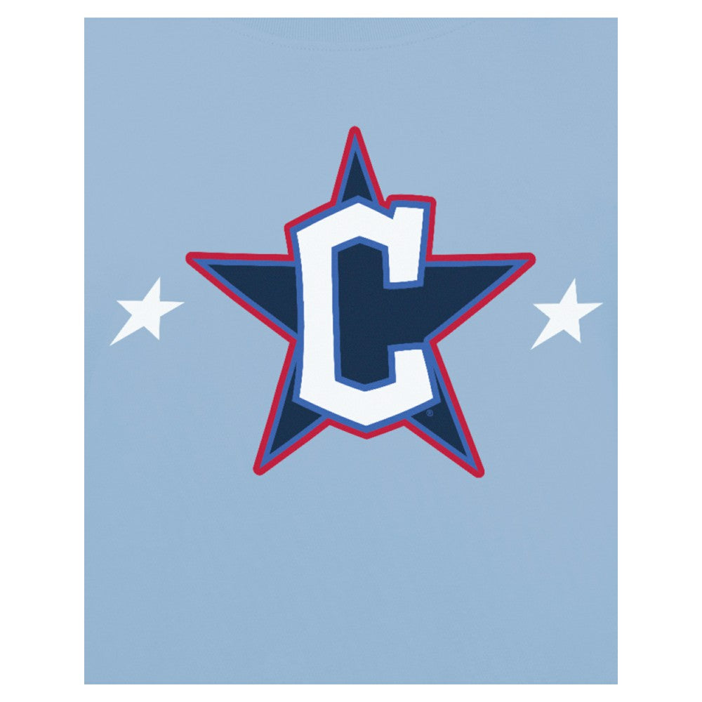 Cleveland Guardians 2025 MLB All-Star Game Workout T-Shirt - Light Blue | New Era