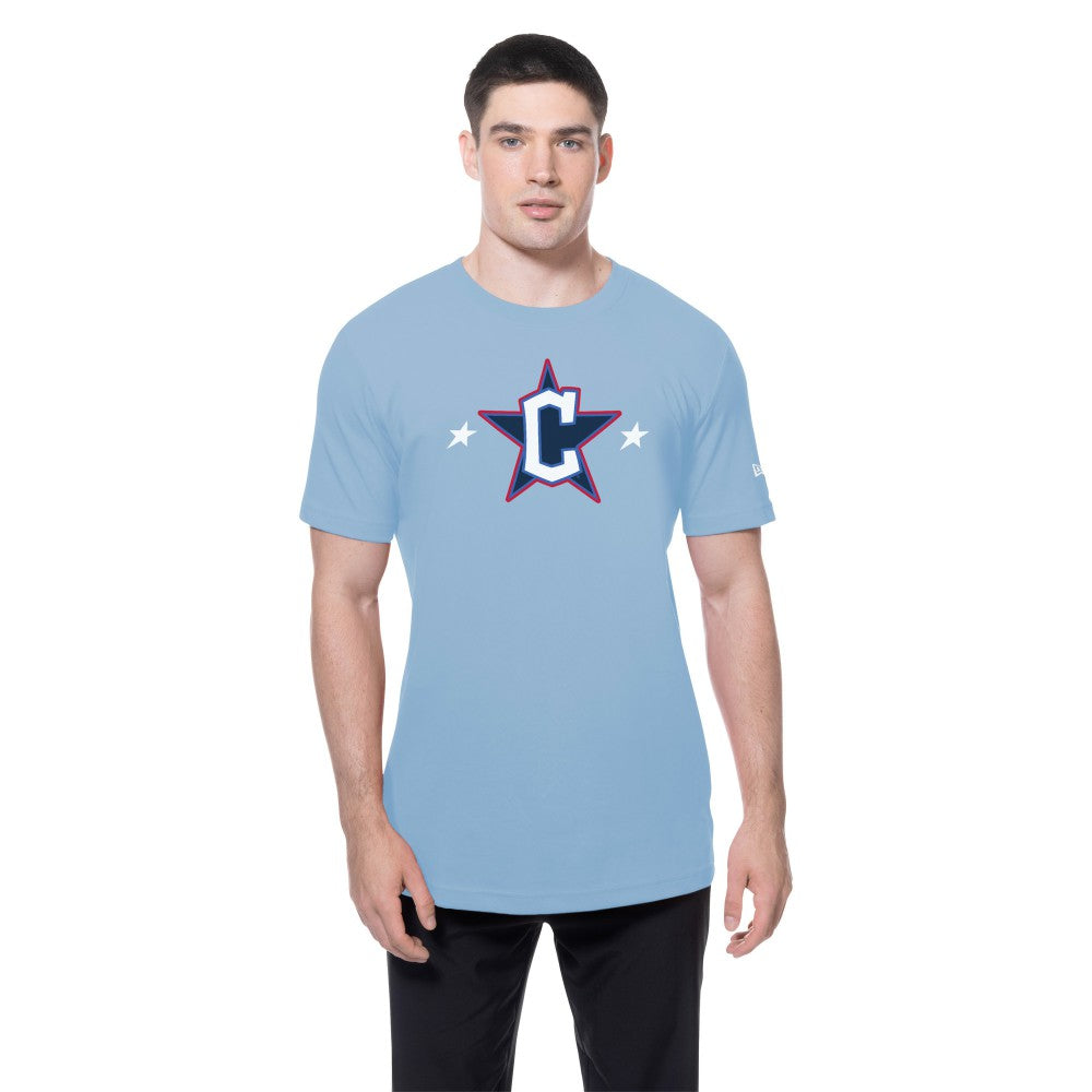 Cleveland Guardians 2025 MLB All-Star Game Workout T-Shirt - Light Blue | New Era
