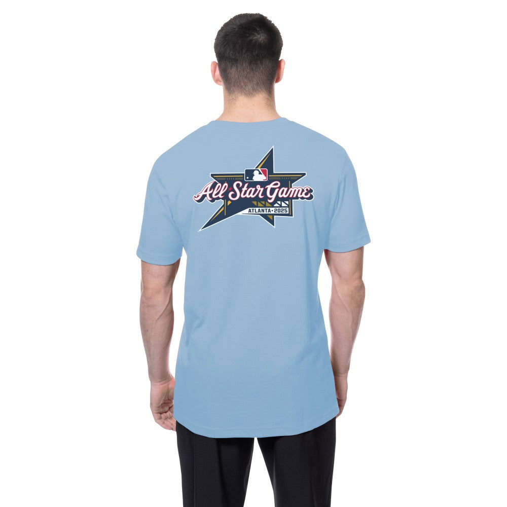 Cleveland Guardians 2025 MLB All-Star Game Workout T-Shirt - Light Blue | New Era