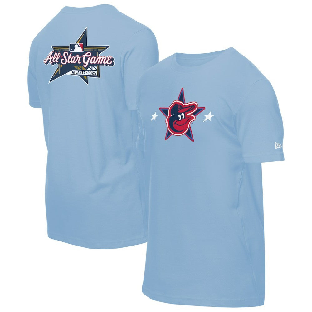 Baltimore Orioles 2025 MLB All-Star Game Workout T-Shirt - Light Blue | New Era