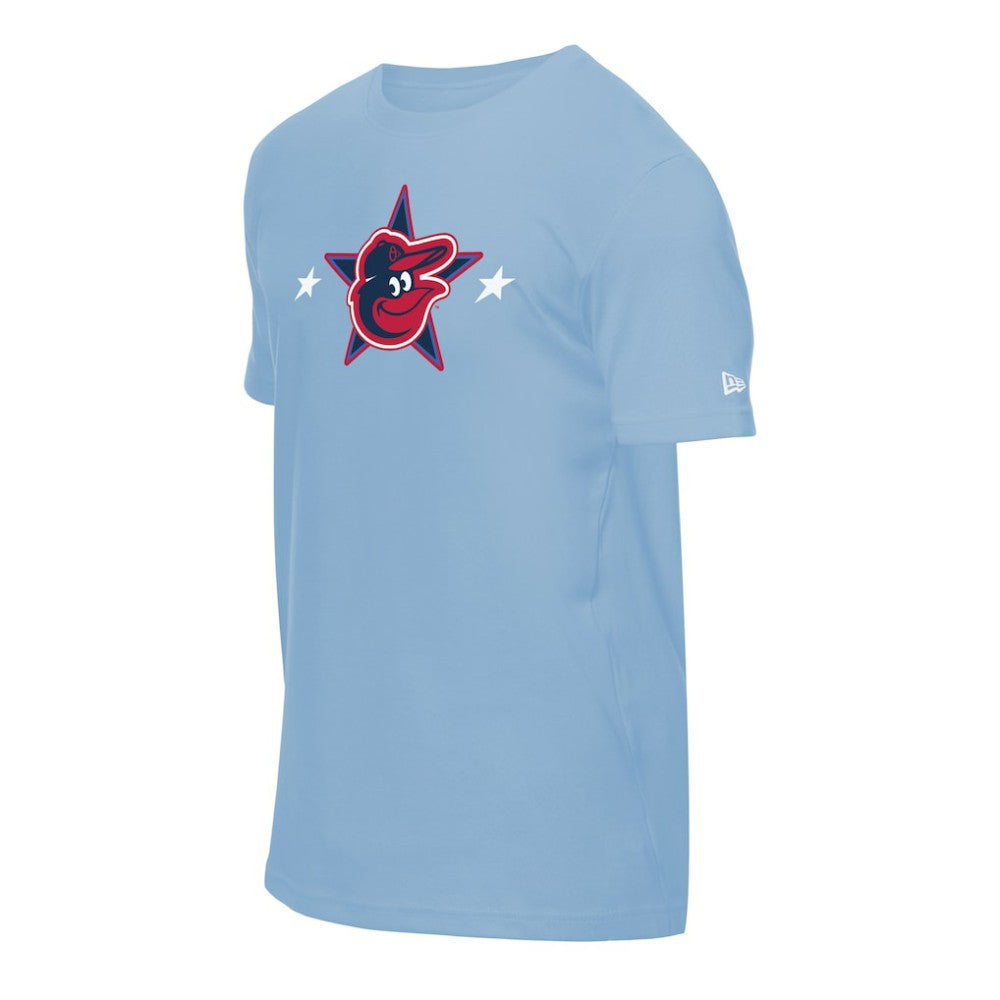 Baltimore Orioles 2025 MLB All-Star Game Workout T-Shirt - Light Blue | New Era