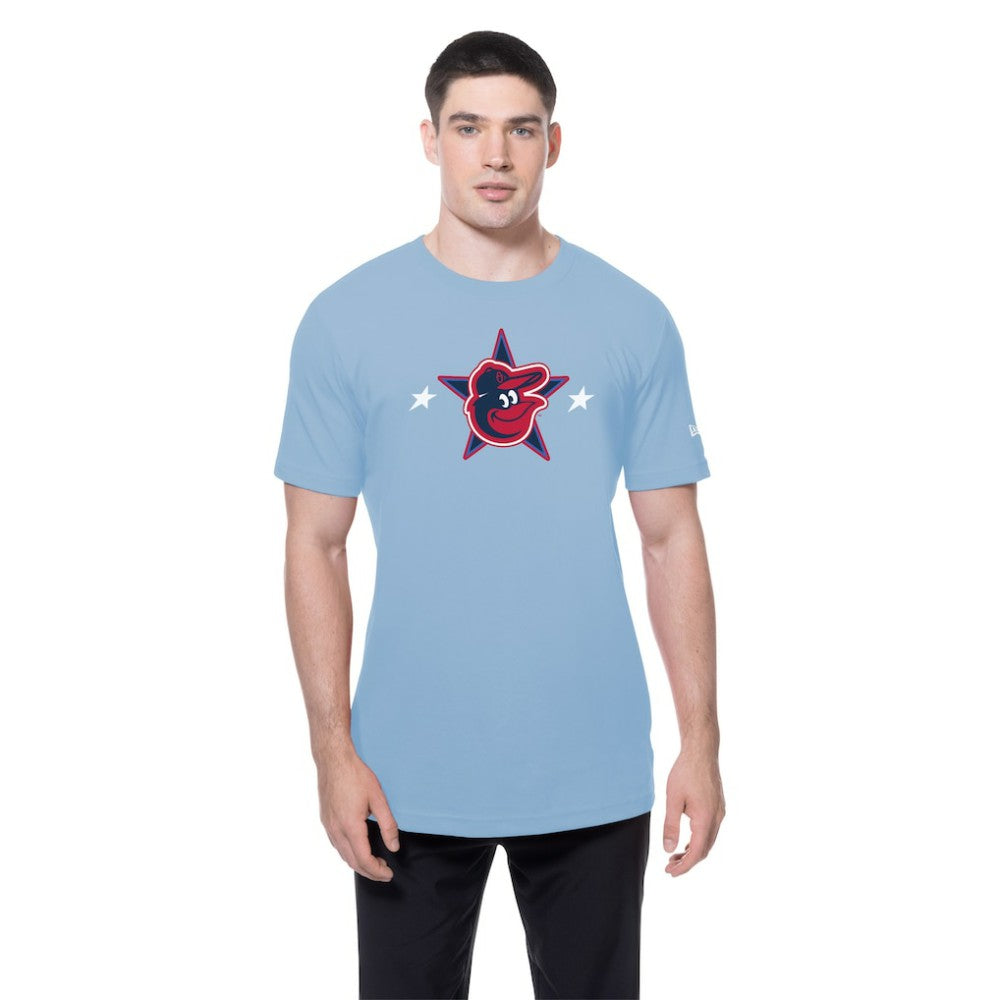 Baltimore Orioles 2025 MLB All-Star Game Workout T-Shirt - Light Blue | New Era