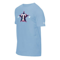 Texas Rangers 2025 MLB All-Star Game Workout T-Shirt - Light Blue | New Era