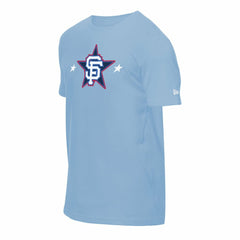San Francisco Giants 2025 MLB All-Star Game Workout T-Shirt - Light Blue | New Era