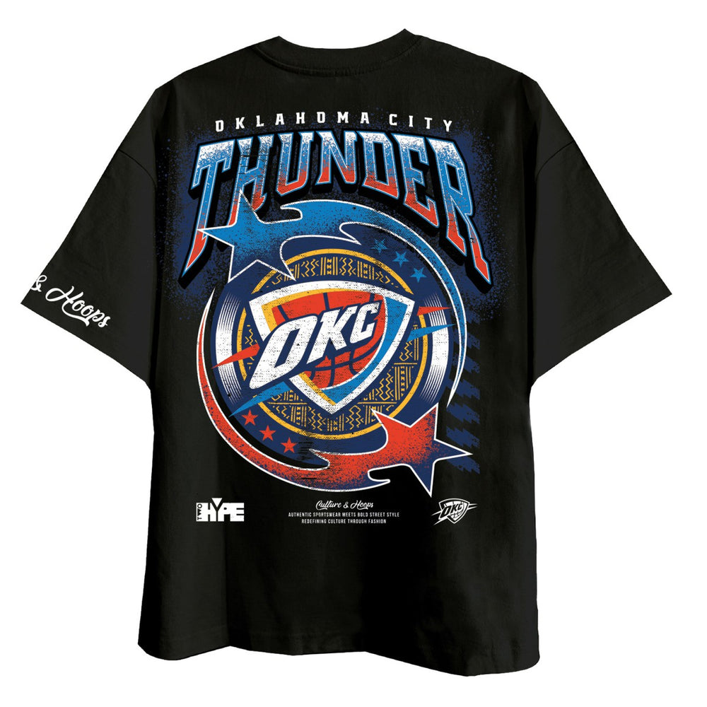 Oklahoma City Thunder Two Hype Drip & Dime Collection Premium T-Shirt - Black cheap