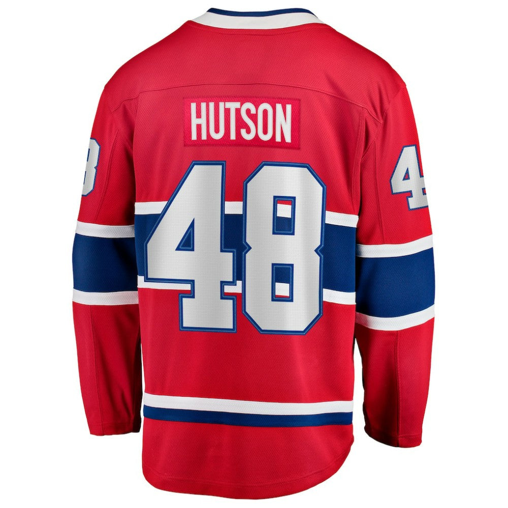 Lane Hutson Montreal Canadiens Fanatics Home Breakaway Jersey