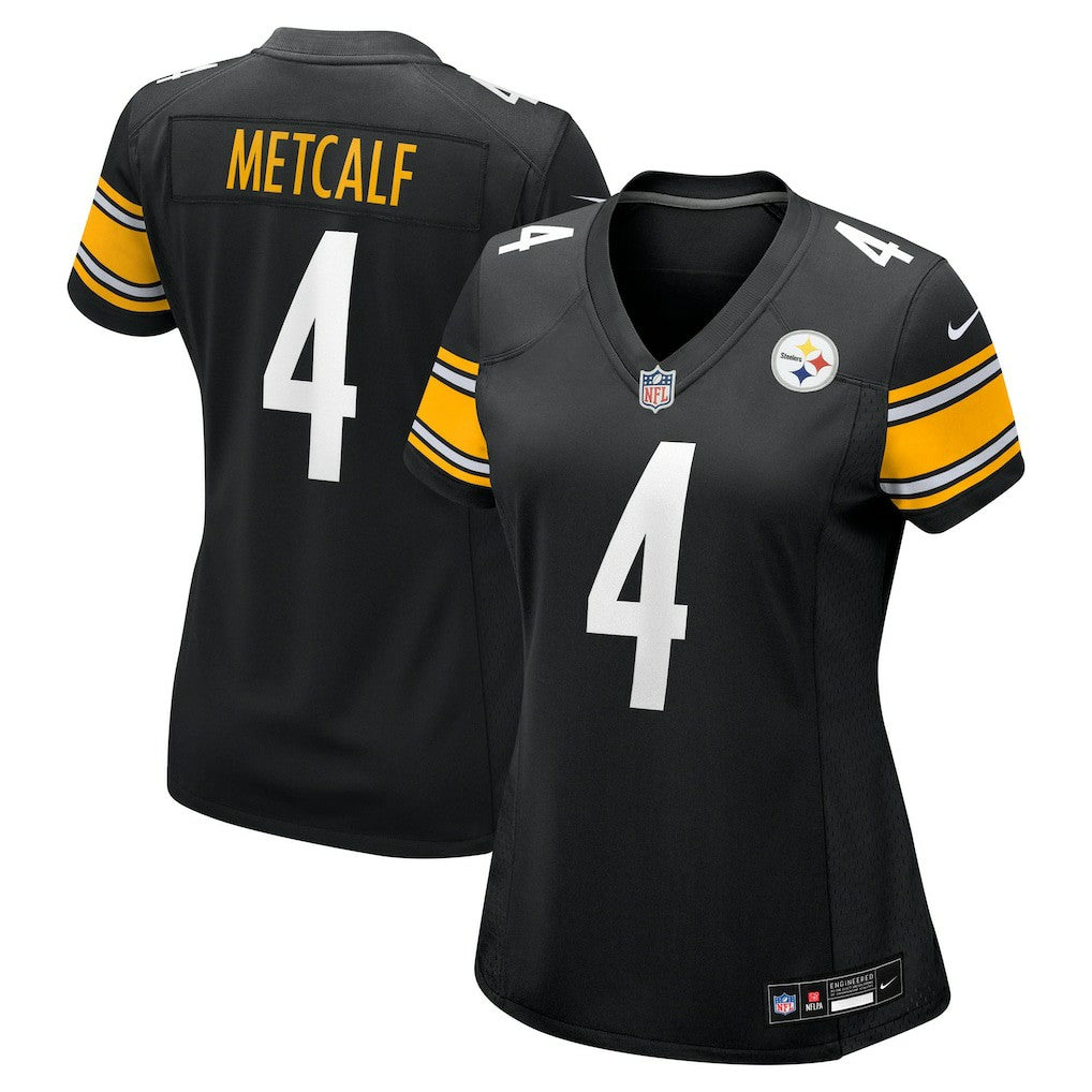 NFL Pittsburgh Steelers DK Metcalf  Women's Team Game Jersey
