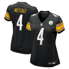 NFL Pittsburgh Steelers DK Metcalf  Women's Team Game Jersey