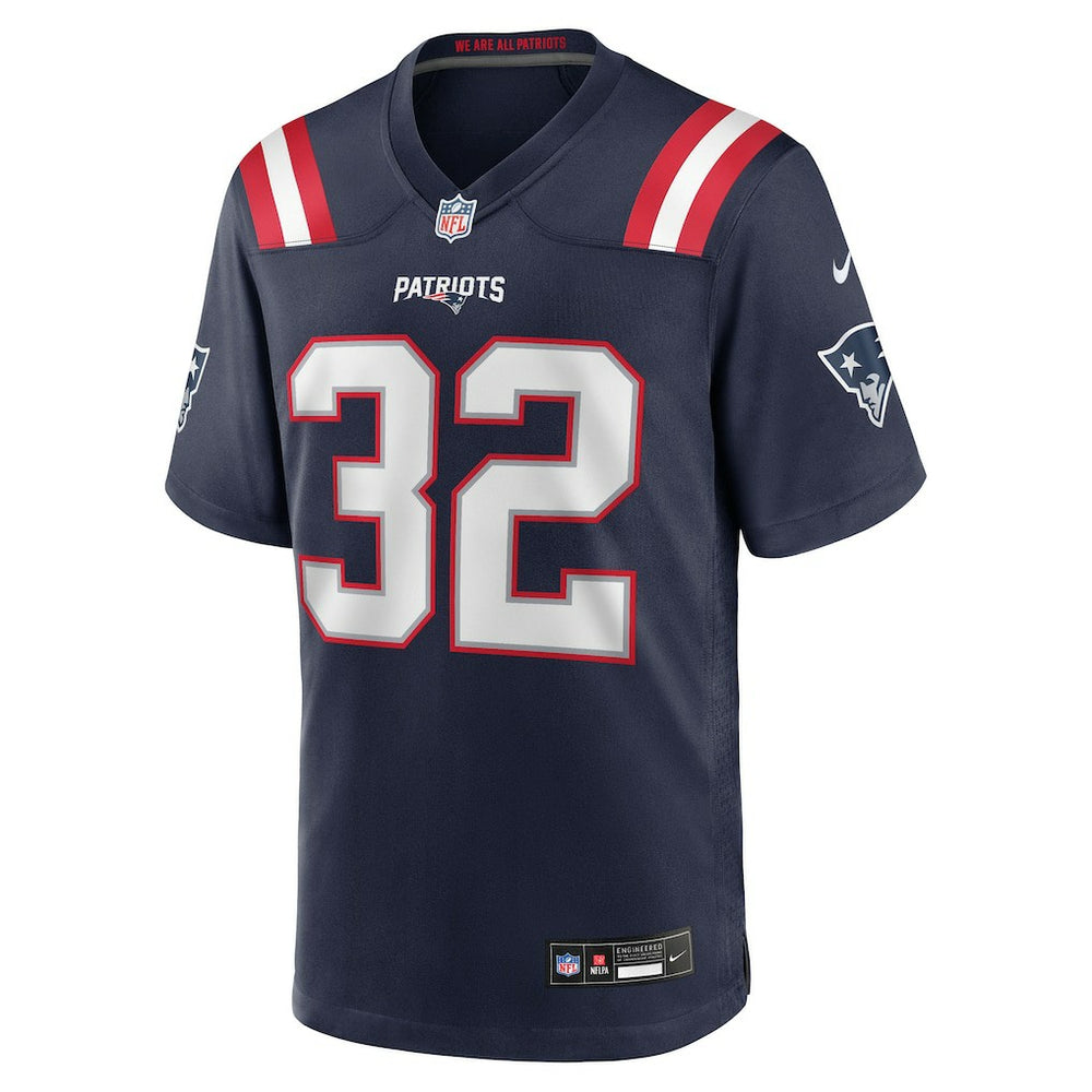 NFL New England Patriots TreVeyon Henderson  2025 NFL Draft Game Jersey