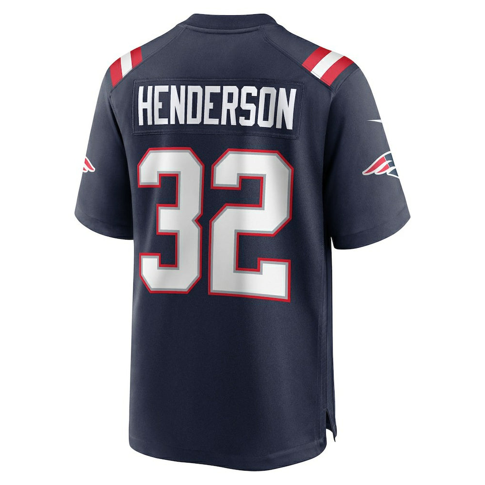 NFL New England Patriots TreVeyon Henderson  2025 NFL Draft Game Jersey