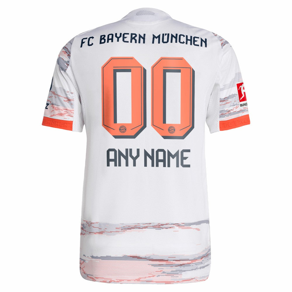 Bayern Munich 2025/26 Away Custom Jersey / Soccer For sale
