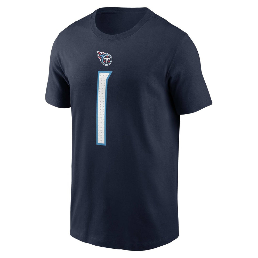 NFL Tennessee Titans Cameron Ward  Name & Number T-Shirt