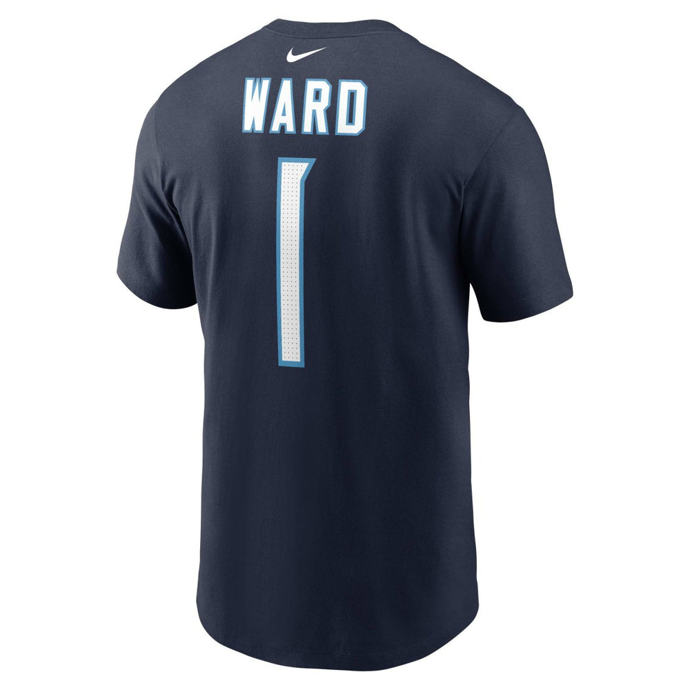 NFL Tennessee Titans Cameron Ward  Name & Number T-Shirt