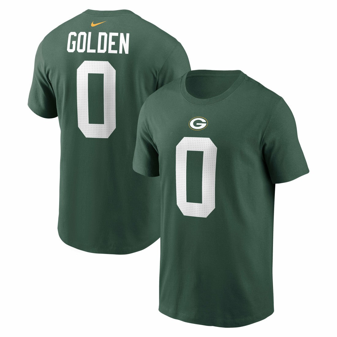 NFL Green Bay Packers 2025 NFL Draft First Round Pick No. 23 Name & Number T-Shirt