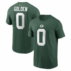 NFL Green Bay Packers 2025 NFL Draft First Round Pick No. 23 Name & Number T-Shirt