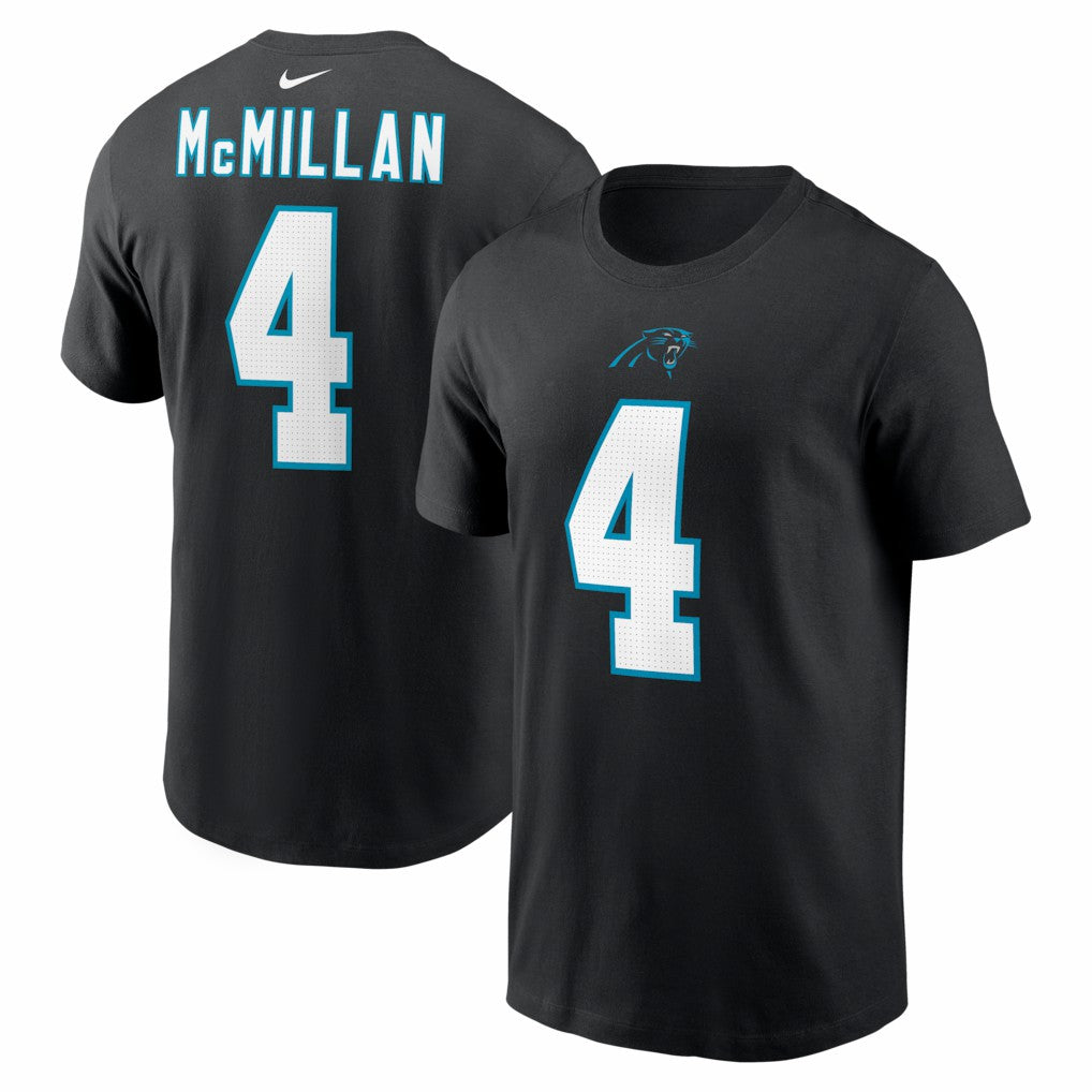 NFL Carolina Panthers Tetairoa McMillan  Name & Number T-Shirt